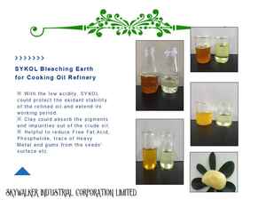 SYKOL 230G Pellet gris-blanc d'argile blanchissante activée pour la décoloration et la désodorisation des huiles usagées, facile à utiliser, 94,1% de blanchiment - Product Image 4