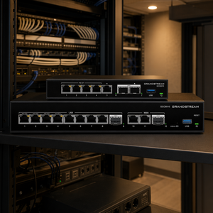 Grandstream GCC6011 ออลอินวัน เอนเตอร์ไพรส์ เกตเวย์ วีพีเอ็น รูเตอร์ เอ็นจีเอฟวี ไฟร์วอลล์ ไอพี พีบีเอ็กซ์ ไวไฟ 6 AX4200 สวิตช์ 10 พอร์ต กิกะบิต เลเยอร์ 3 - Product Image 4