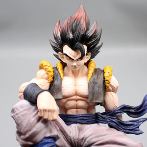 Nouveau Hotsale 22.5CM <span class=keywords><strong>Super</strong></span> <span class=keywords><strong>Saiyan</strong></span> <span class=keywords><strong>Gogeta</strong></span> Trois Tête Remplaçable Manga Collection Figurine Modèle PVC Figure Statues Jouets pour Enfants - Product Image 4