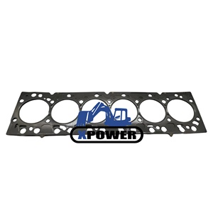 XPower New <b>Cylinder</b> <b>Head</b> Gasket Kit 6D107 Compatible with PC200-8 Excavator - Product Image 1