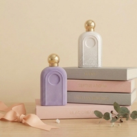 Flacon de parfum élégant et personnalisable Anding, design minimaliste moderne en verre, 100 ml, flacon de parfum de luxe
