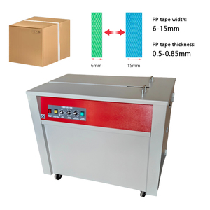 Machine d'emballage de cartons de bureau à double moteur certifiée CE, automatique, pour sangles PP - Product Image 3