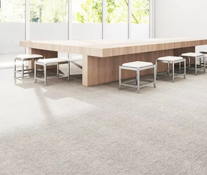 Grande surface aéroport entreprise anti-rayures <span class=keywords><strong>PVC</strong></span> revêtement de sol <span class=keywords><strong>isolation</strong></span> phonique clic carré couture tapis - Product Image 6