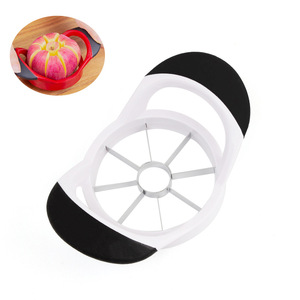 Coupe-pommes en acier inoxydable 430, séparateur de noyaux, coupe-fruits, noir, blanc, rouge, pour usage en cuisine - Product Image 1