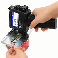 Impresora de Inyección de Tinta de Alta Velocidad, Precio Económico, Pantalla Táctil, 600Dpi, Impresión de Alta Precisión, Impresora de Inyección de Tinta Manual para Códigos de Fecha en Latas