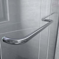 Taille personnalisable Salle de bain Double douche Système de porte coulissante Cabine de douche sur pied