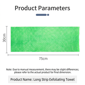 Esponjas exfoliantes africanas, toalla de malla para baño, paño de baño de doble cara para lavar el cuerpo, para una piel suave, exfoliante para la espalda y la ducha - Product Image 4