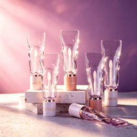 Vente en gros de tubes à gloss à lèvres de luxe uniques de 10 ml, tubes en forme de tube, logo personnalisé, flacon de correcteur avec applicateur, conteneur cosmétique, flacon rechargeable