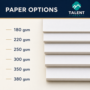 Dossier de présentation en papier mat imprimé sur mesure avec poche, logo et vernis sélectif UV pour documents de bureau - Product Image 5