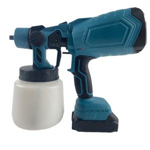 <span class=keywords><strong>Pistola</strong></span> de Pulverización Inalámbrica Amarilla de Mano con Batería de Litio, Herramienta Doméstica Transfronteriza al por Mayor - Product Image 1