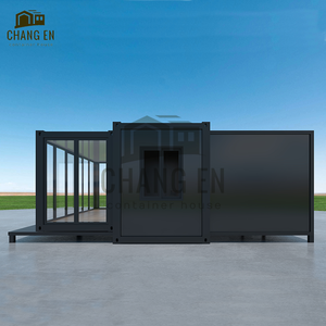 DYCE3 <span class=keywords><strong>Maison</strong></span> Conteneur Pliable Contemporaine 1 Chambre Bureau Cuisine Préfabriqué Porte de Sécurité en Acier Taille Personnalisable Emballage Plat - Product Image 4