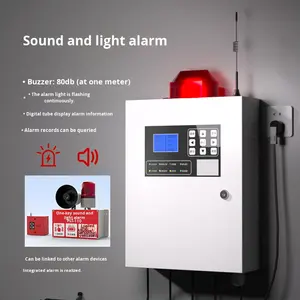 Patlamaya Dayanıklı, Yangına Dayanıklı, Yüksek Hassasiyetli Kablosuz Gaz Konsantrasyon Dedektörü Alarmı, Patlamaya Dayanıklı Alüminyum Malzeme Boya Odaları - Product Image 4