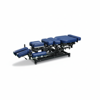 Table de chiropratique électrique 3D à bascule pour traction cervicale/lombaire/spinale