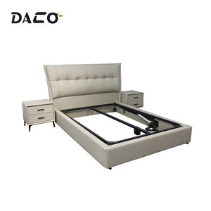 <span class=keywords><strong>Letto</strong></span> Imbottito Moderno con Contenitore, Motore <span class=keywords><strong>Elettrico</strong></span>, Supporto Idraulico Inclinabile e Telaio in Metallo - Product Image 3