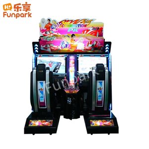 Qianzhijin Simulateur de jeu de course automobile vidéo d'arcade à monnayeur 32 pouces - Product Image 1