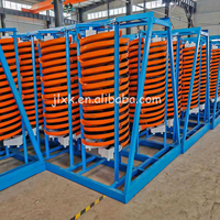 Séparateur minier Jianlong Tailings : Laveuse spirale en fibre de verre haute rigidité 6-8tph sans alimentation électrique