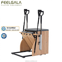 Chaise Wunda en bois d'érable massif détachable et durable pour exercices multiples intégrés, Pilates, Yoga et entraînement corporel en studio – Vente en gros