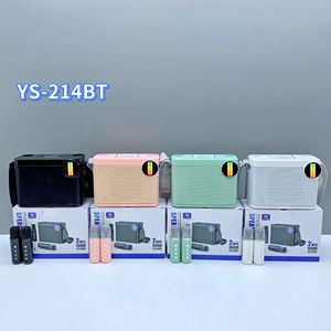 YS-210 YS-214 थोक हॉट सेल नवीनतम वायरलेस स्पीकर स्ट्रैप के साथ डबल वायरलेस माइक्रोफोन के साथ डबल वायरलेस माइक्रोफोन - Product Image 6