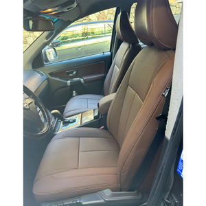 Ensemble complet de housses de siège de voiture en cuir imperméables sur mesure pour Volvo XC90 2007-2023 uniquement 6 ou 7 places - Product Image 1