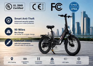 OEM 20 Inch Foldable <b>48V</b> Lithium <b>Battery</b> 250W 750W Wide Tire for Adults - Product Image 6
