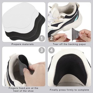 Kit Patch per la riparazione del tacco della <span class=keywords><strong>scarpa</strong></span> con toppe per scarpe autoadesive per fori in pelle con tacco suola per la riparazione di scarpe - Product Image 2
