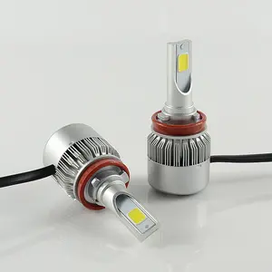 C6 6200 lumen H4 LED Scheinwerfer Lampen H7 Auto LED Scheinwerfer ns atmosphäre