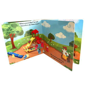 Impression de livres pour enfants en carton, vente en gros à bas prix en Chine, livre cartonné pour bébés - Product Image 5