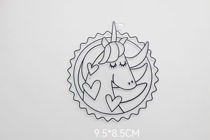 油漆你自己的DIY塑料suncatcher窗户艺术套件-Nox-有毒4.5英寸散装包装提供原始设备制造商 - Product Image 3