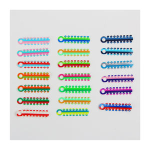 OT001D Zogear doppio colore in lattice libera legatura ortico dentale, fascia elastica ortodontica - Product Image 2