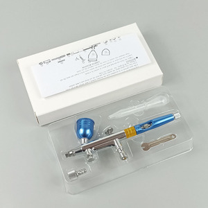 Aérographe HD-180 à double action, alimentation par gravité 0,2 mm, vitesse réglable, outil de peinture artistique - Product Image 2