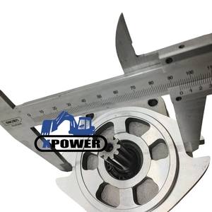 Nouveau moteur à engrenages de pompe pilote XPower HPV116 9217993 pour pelle sur chenilles EX200-1 Noir/Argent Garantie 6 mois - Product Image 4