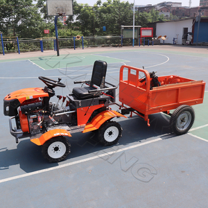 Mini Trattore da 15 CV 4WD con Conducente a Bordo Coltivatori Agricoli Fresa Rotativa a <span class=keywords><strong>Diesel</strong></span> Piccolo Microtrattore Attrezzi per Uso Agricolo e Coltivazione - Product Image 5