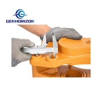Étrier de frein hydraulique 84494300 avec port d'huile central M12 et trou de montage 21,5 mm pour engins de construction