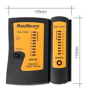 Lan Kablo Test Cihazı RJ45 RJ12 RJ11 CAT5 <span class=keywords><strong>CAT6</strong></span> Ağ Kablo Test Cihazı Aracı Ağ Onarım UTP Ağ Kablosu - Product Image 3