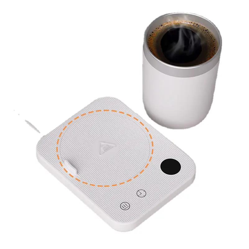 Calentador de taza de café de 220V, calentador de taza, 3 temperaturas de engranajes, posavasos de calefacción para bebidas, almohadilla de placa para cacao, té, agua, leche