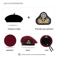 Nouveaux chapeaux de Cosplay de Performance de danse de haute qualité pour hommes femmes bérets chapeau adulte casquettes tactiques