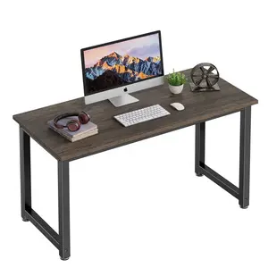 Easy to assemble simple l-shape corner computer gaming desk wood st office desk top manufacturer home office metal desk set