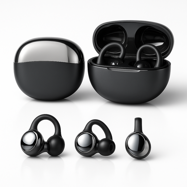 Premium TWS Bluetooth Earbuds with Noise Reduction and Ergonomic Fit  Wireless In-Ear Headphones for Business and Sports Use