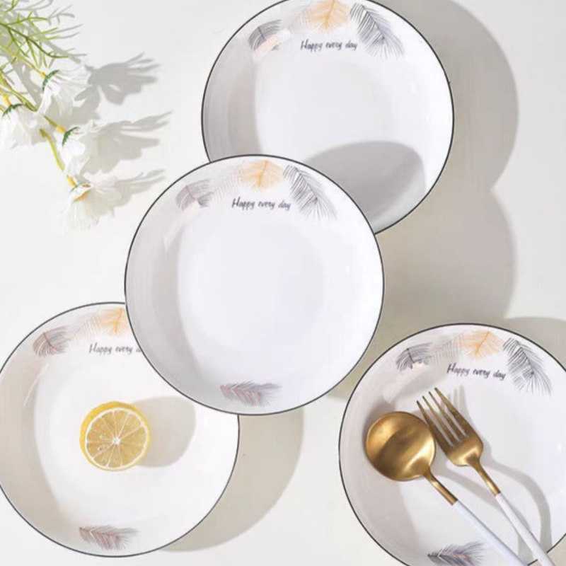 assiette de 8 pouces