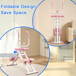 Nouvel appareil de fitness abdominal 2-en-1 CZ Advanced Home Sports, appareil d'exercice abdominal pour la maison, pour le remodelage corporel et le lifting des hanches - Product Image 6