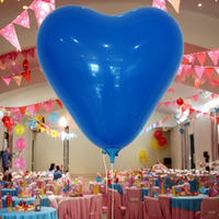 Shuaian Usine En Gros 2.2g Amour En Forme De Coeur Ballons En Latex Chrome Mat Macaron pour Noël Pâques Anniversaire De Mariage 100pc