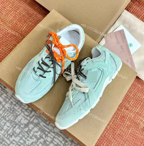 Baskets de course en cuir suédé de marque originale pour femmes, vente en gros, baskets de luxe tendance pour femmes, chaussures de marche de créateur 2026 - Product Image 5