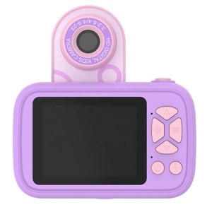 2023新着H19デジタルキッズカメラ高解像度おもちゃカメラ三脚付きビデオレコーダー、2.4インチIPSスクリーン、フリップアップレンズ - Product Image 5