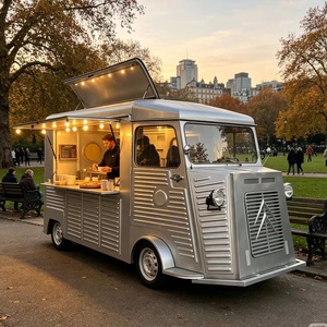 Food Truck Multifunzionale Guidabile, per Torte, Fast Food e Bevande; Camion Ristorante Personalizzabile per Attività Commerciali - Product Image 1