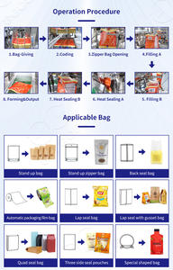 Machine d'emballage de fruits secs, Machine d'emballage de sachets de fruits secs, sachet à fermeture éclair - Product Image 4