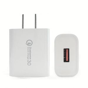 QC3.0 <b>Usb</b> Wall Quick Charger 20W 18W 5V 3A EU US <b>Plug</b> Fast Chargers <b>Adapter</b> for Smartphones - Product Image 2