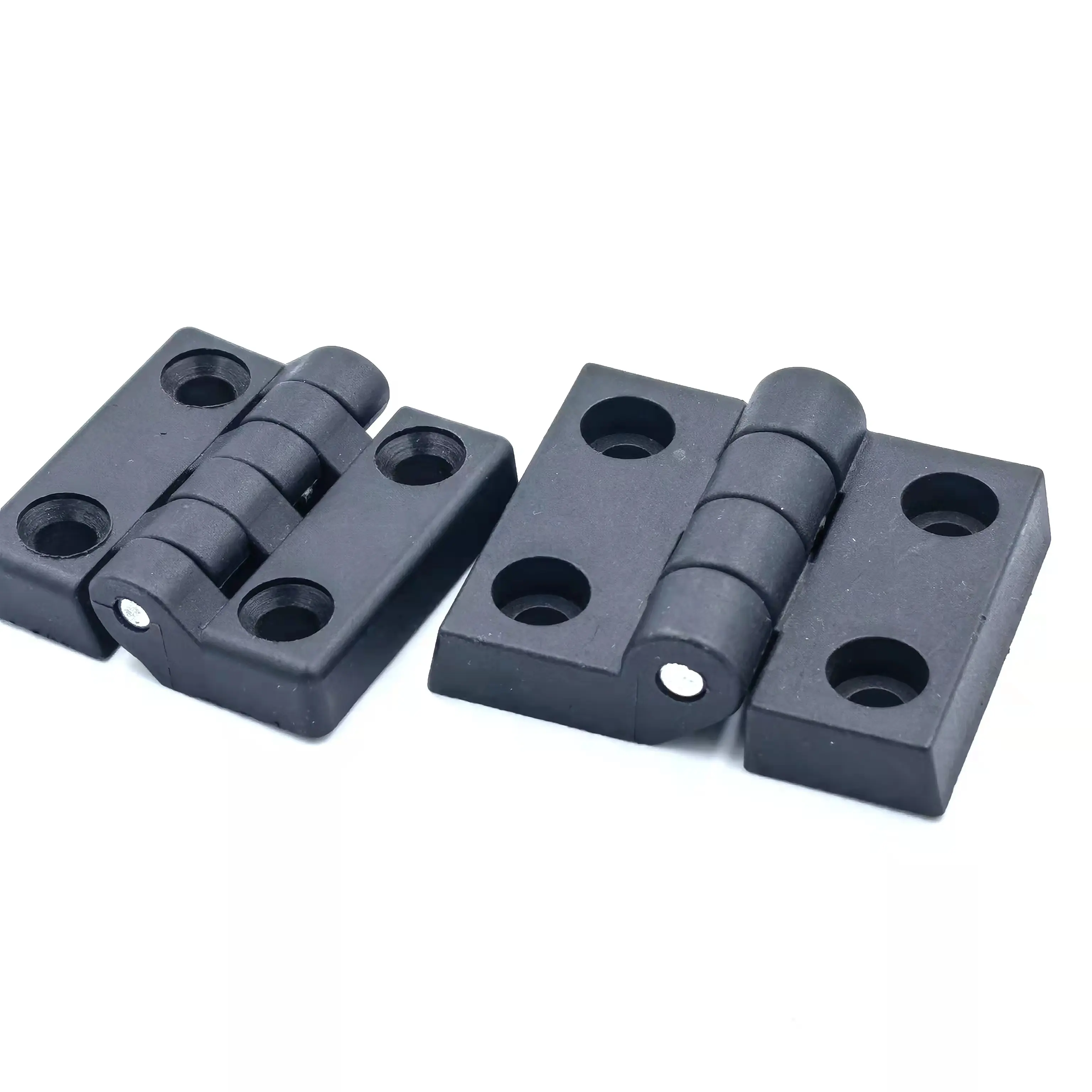 aluminum alloy PA66 Nylon Hinge Industry Strong Black Nylon Plastic Folding Light Door hinge