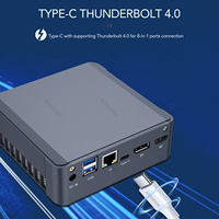 Intel 11th Gen i7 Mini PC NUC 4 núcleos 8 hilos 12M Cache M.2 2230 ranura Win11 DDR4 RAM computadora de escritorio WIFI BT tamaño pequeño EE. UU.