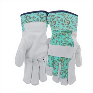 Nouveau style, services OEM, gants de sécurité personnalisés en cuir respirant, confortables, sans silicone, de haute qualité, avec manchette de sécurité - Product Image 1