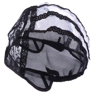 Fabrik-Großhandel Klebstofffreie Perückenkappe für Belüftete Netz-Kuppelkappe mit Kunststoff für Kommerzielle Haarperücken - Product Image 1